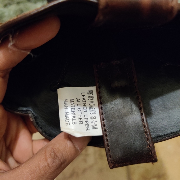 Vintage leather cowgirl boots - Picture 4 of 6